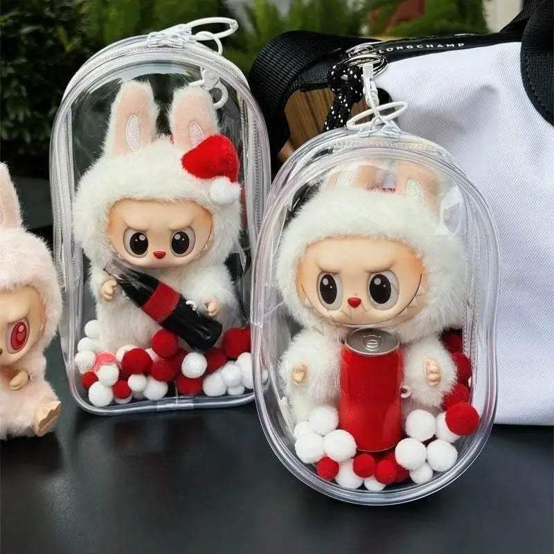  Colorful Transparent Protector Case Organizer Box for Dolls -  ToylandEU™