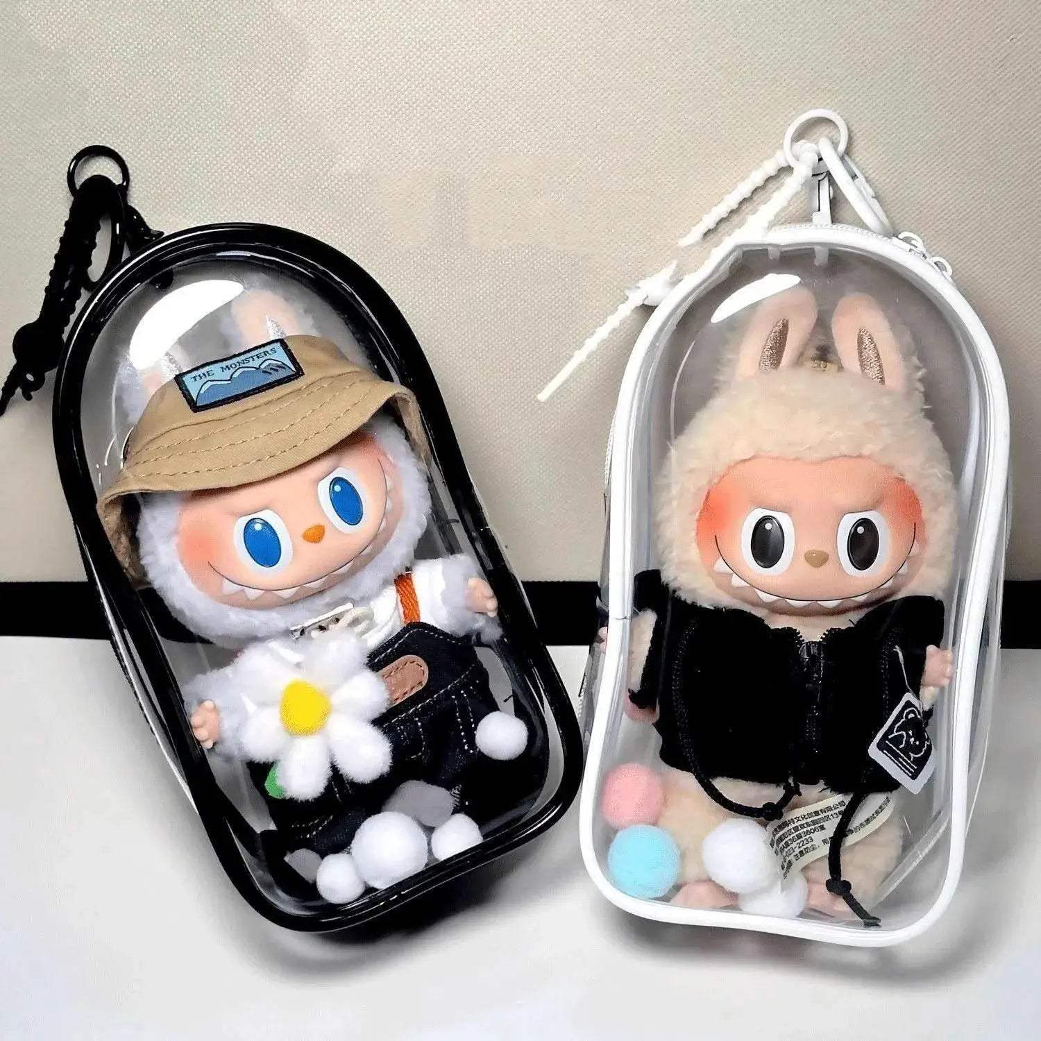  Colorful Transparent Protector Case Organizer Box for Dolls -  ToylandEU™