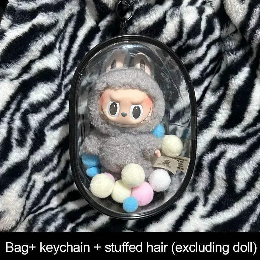  Colorful Transparent Protector Case Organizer Box for Dolls -  ToylandEU™