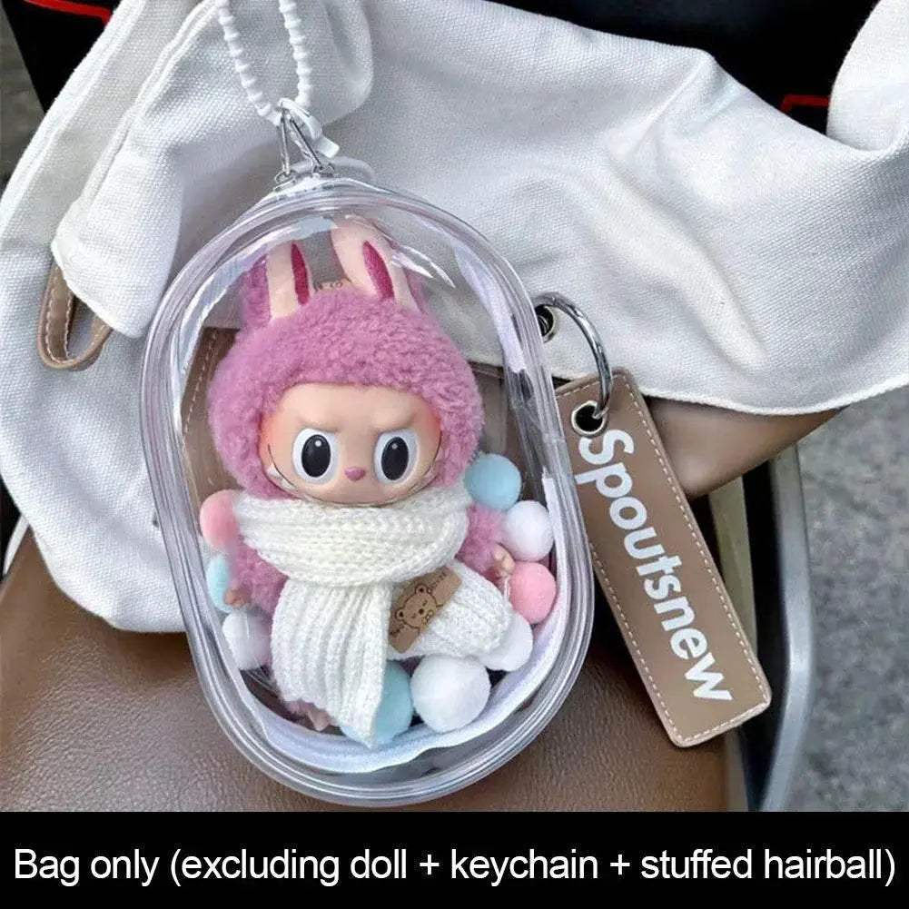  Colorful Transparent Protector Case Organizer Box for Dolls -  ToylandEU™