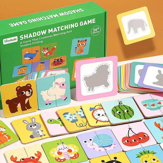  Colorful Wooden Animals Matching Game for Toddlers Toyland EU -  ToylandEU™