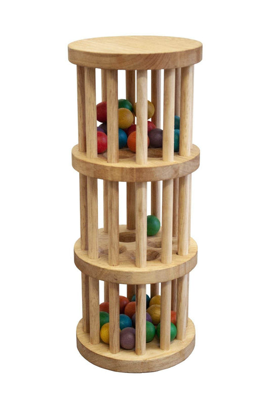 Colorful Wooden Gravity Ball Cascade Toy for Kids - Fun Learning Activity - ToylandEU