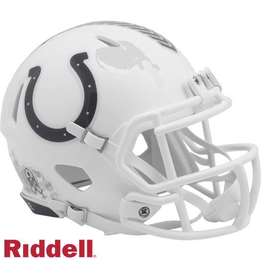 Colts Mini Helmet Riddell Replica Salute To Service - ToylandEU