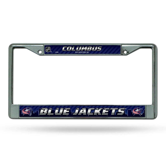  Columbus Blue Jackets License Plate Frame Chrome Insert -  ToylandEU™