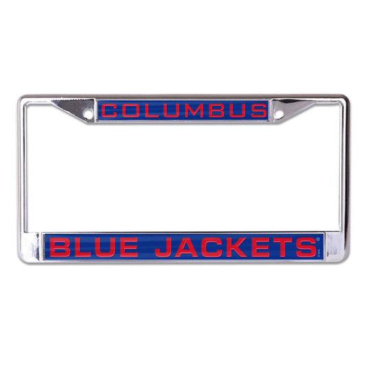 Columbus Blue Jackets License Plate Frame Inlaid Custom - ToylandEU