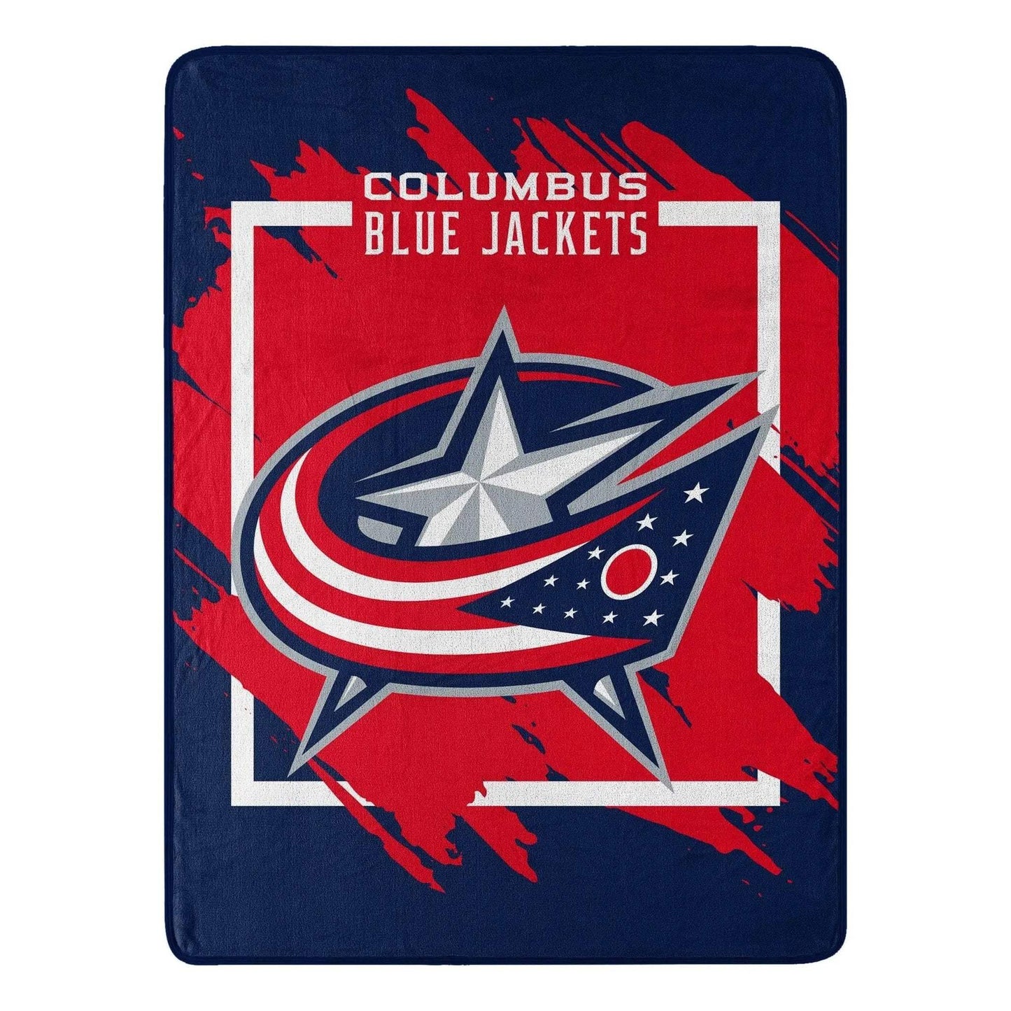  Columbus Blue Jackets Micro Raschel Blanket 46x60 Design -  ToylandEU™