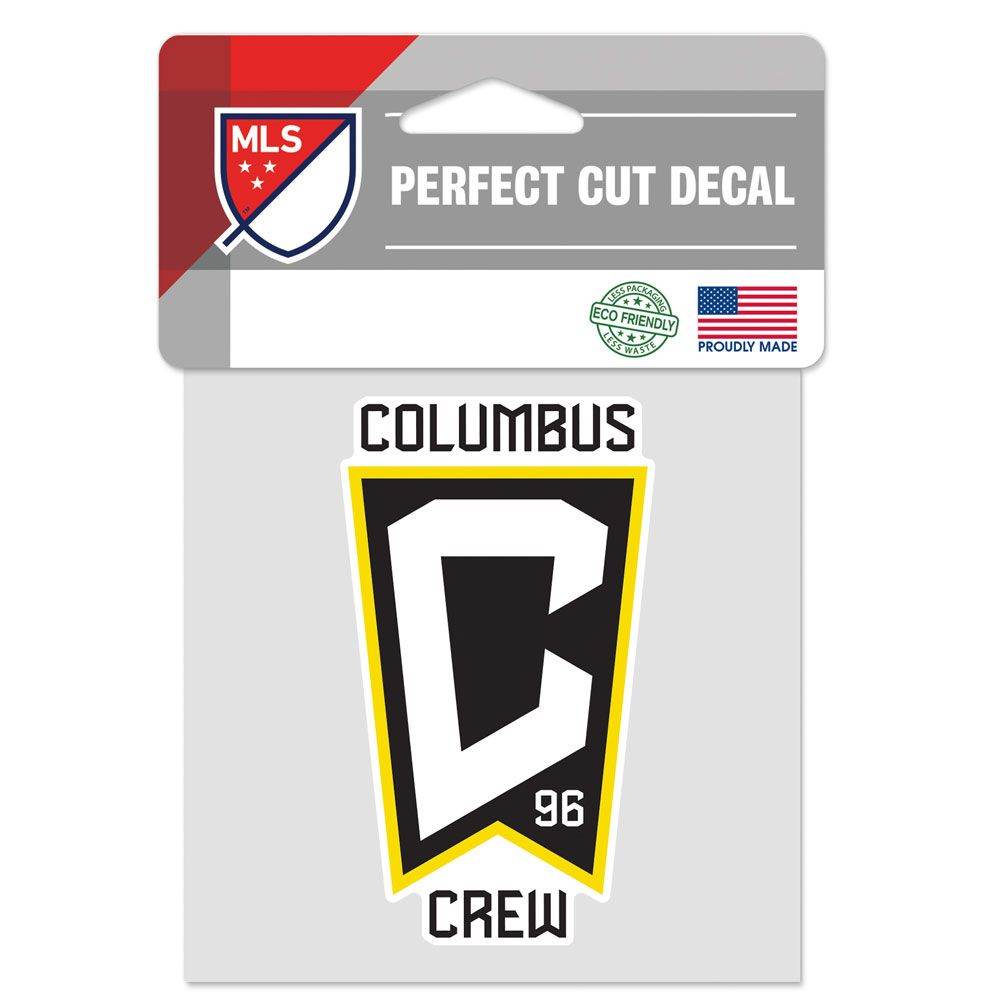 Columbus Crew 4x4 Perfect Cut Outdoor Vinyl Decal Color - ToylandEU
