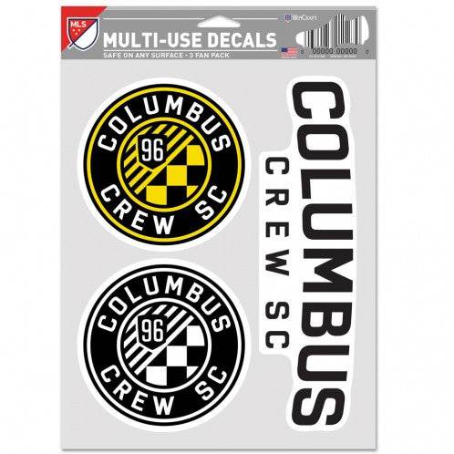 Columbus Crew Decal 3 Pack Fan Multi Use Removable Wincraft - ToylandEU