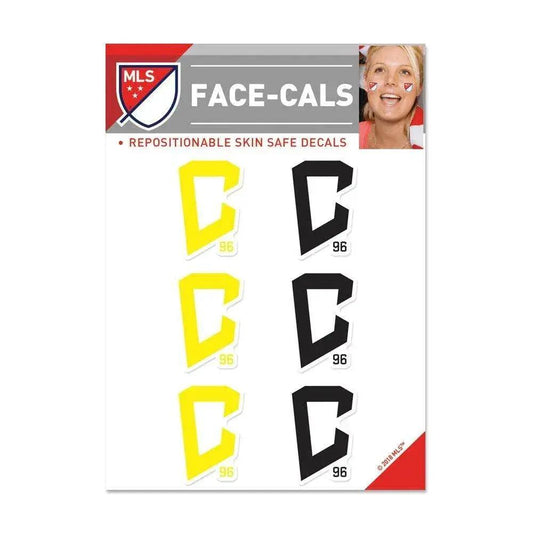  Columbus Crew SC Tattoo Face Cals Skin Safe Decals Pack -  ToylandEU™