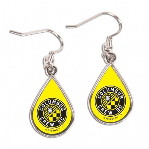 Columbus Crew SC Tear Drop Earrings Officially Licensed - ToylandEU