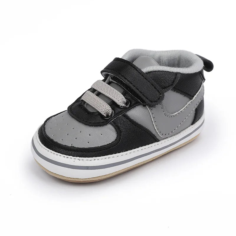 Comfortable Baby Shoes Breathable PU Leather First Walker Sneakers For Newborns - ToylandEU
