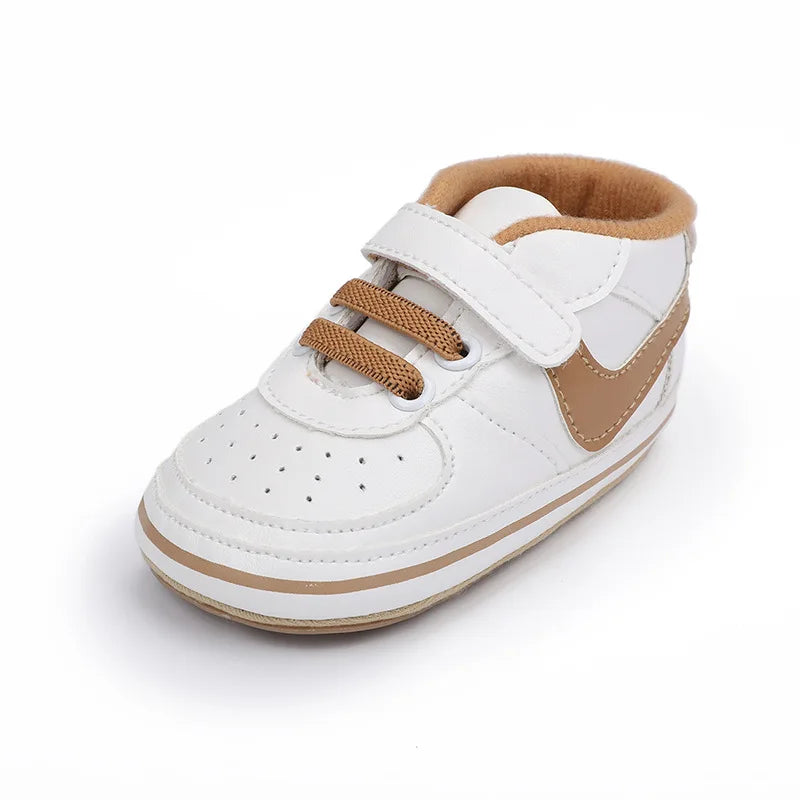 Comfortable Baby Shoes Breathable PU Leather First Walker Sneakers For Newborns - ToylandEU