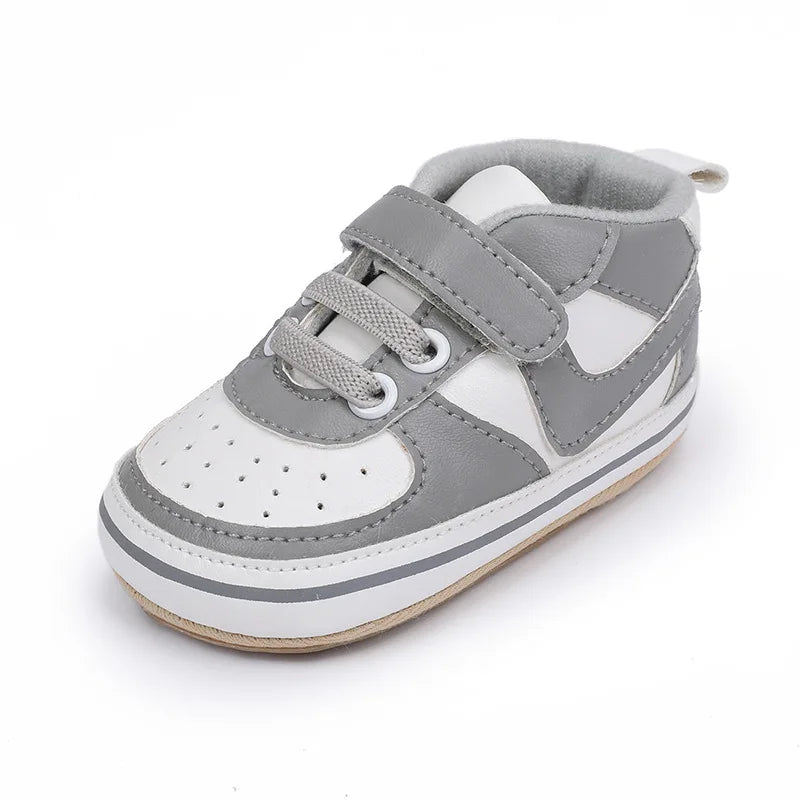 Comfortable Baby Shoes Breathable PU Leather First Walker Sneakers For Newborns - ToylandEU