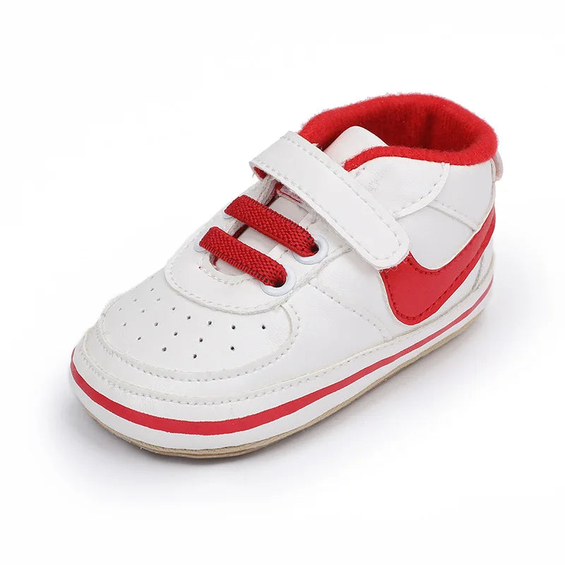 Comfortable Baby Shoes Breathable PU Leather First Walker Sneakers For Newborns - ToylandEU