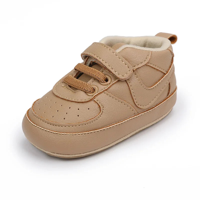 Comfortable Baby Shoes Breathable PU Leather First Walker Sneakers For Newborns - ToylandEU