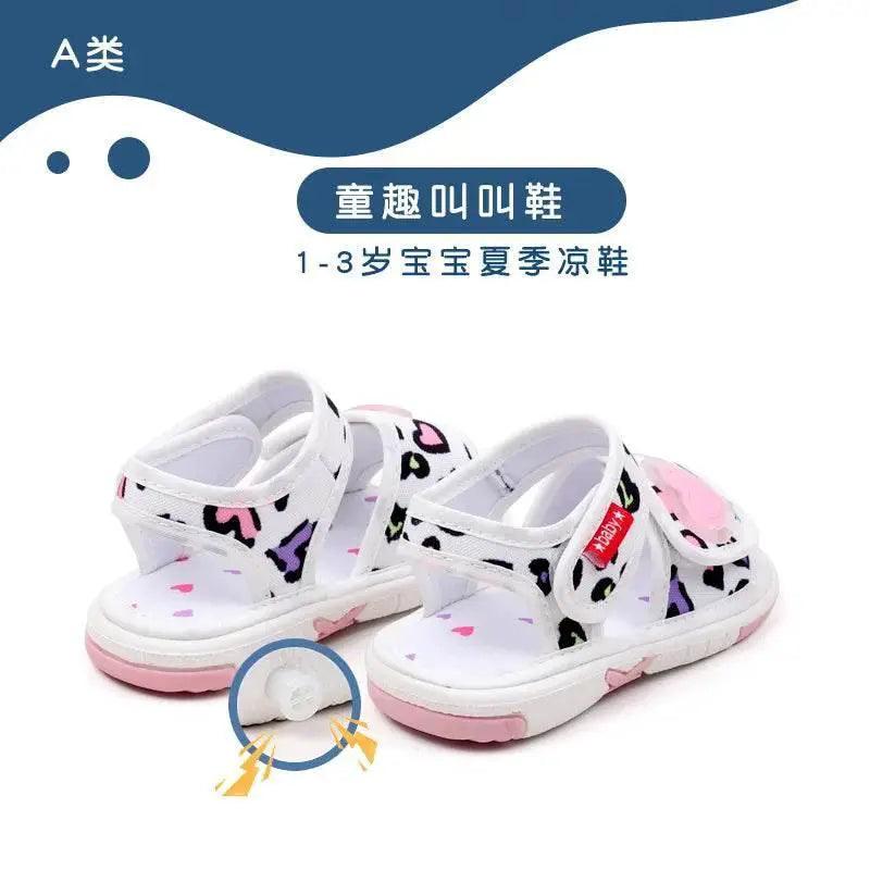  Comfortable Baby Shoes Squeaky Sandal Toyland EU -  ToylandEU™