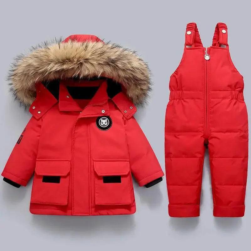  Comfortable Down Parka Winter Coat Fur Trim Toyland EU -  ToylandEU™