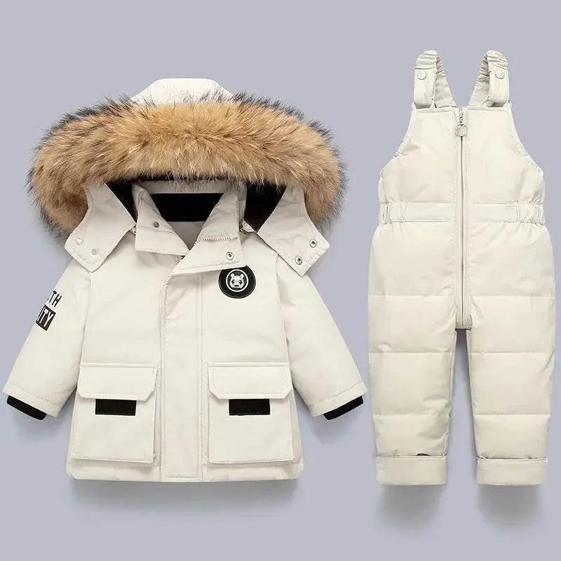  Comfortable Down Parka Winter Coat Fur Trim Toyland EU -  ToylandEU™