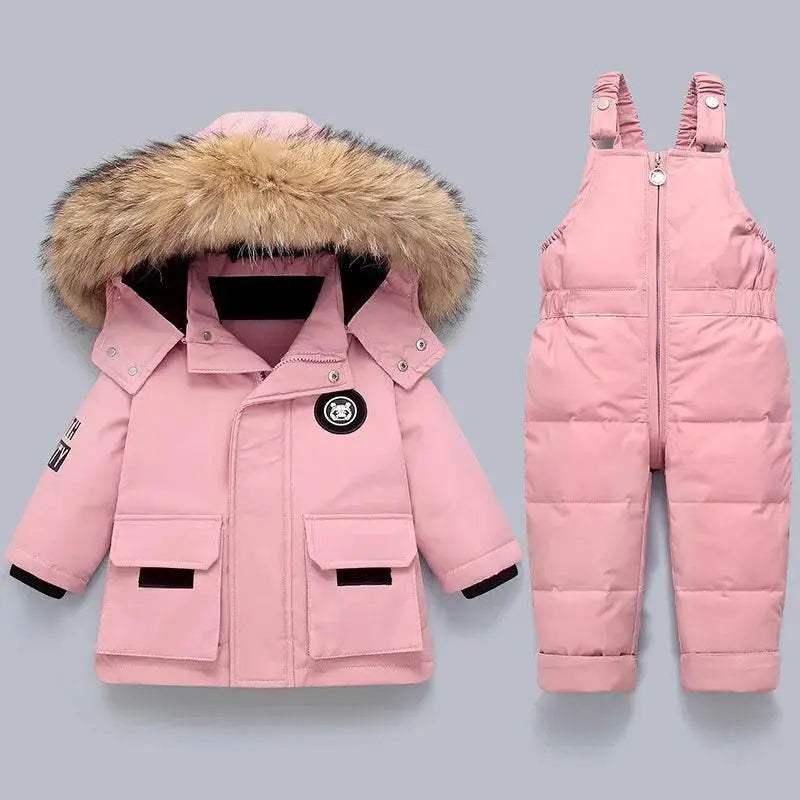  Comfortable Down Parka Winter Coat Fur Trim Toyland EU -  ToylandEU™
