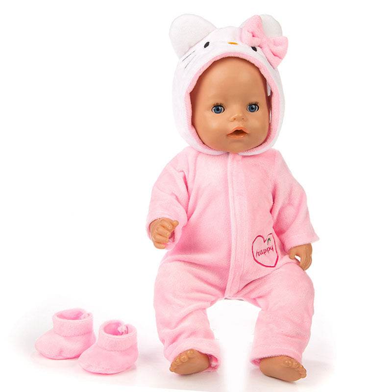 Comfortable Pajama Set for 17-Inch Baby Dolls - Perfect for Collectors! - ToylandEU