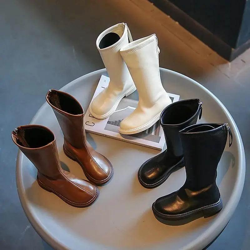  Comfy Girls High Boots Leather Nonslip Boots Toyland EU -  ToylandEU™