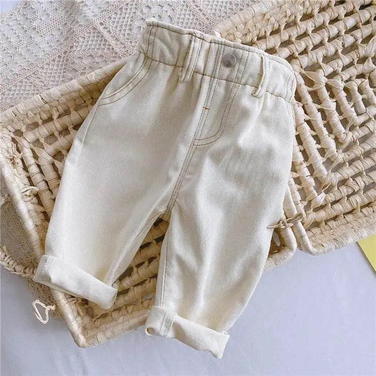  Comfy High Waist Kids Jeans 9M To 4Y Toyland EU -  ToylandEU™