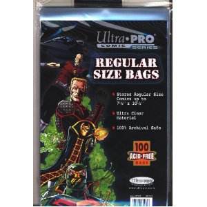 Comic Bags - Regular Size (100 per pack) - ToylandEU