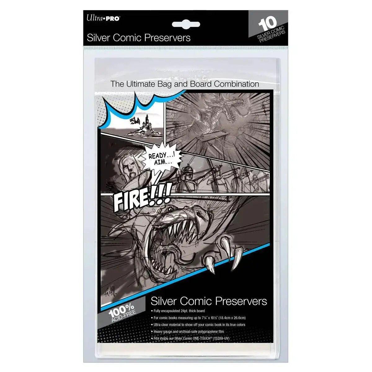  Silver Size Comic Preserver 7 By 10 Archival Safe 10 Count -  ToylandEU™