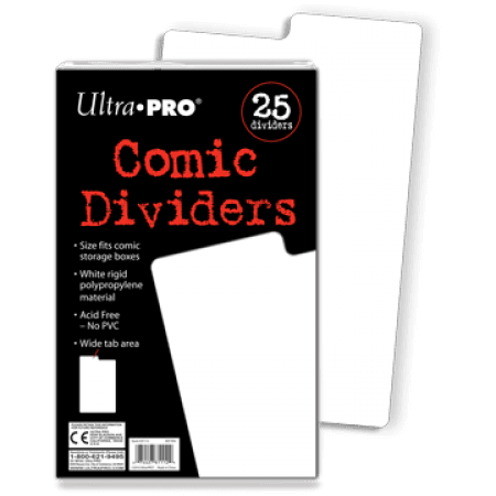 Comic Storage Dividers (25 per pack) - ToylandEU