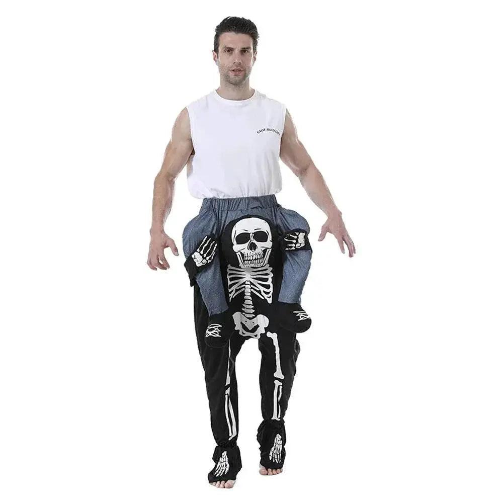  Comical Skeleton Ride-On Costume for Adults - Perfect for Halloween Fun! -  ToylandEU™
