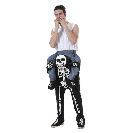 Comical Skeleton Ride-On Costume for Adults - Perfect for Halloween Fun! - ToylandEU