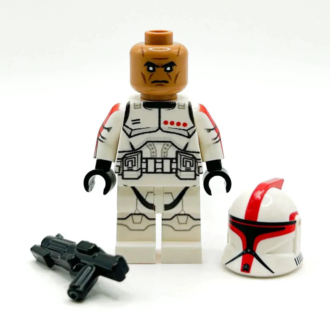 Custom Phase 1 Clone Trooper Figure With Authentic LEGO Printing On Genuine LEGO Parts - ToylandEU
