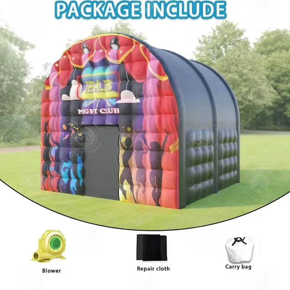 Commercial Grade Inflatable Night Club Tent For Backyard Parties - ToylandEU