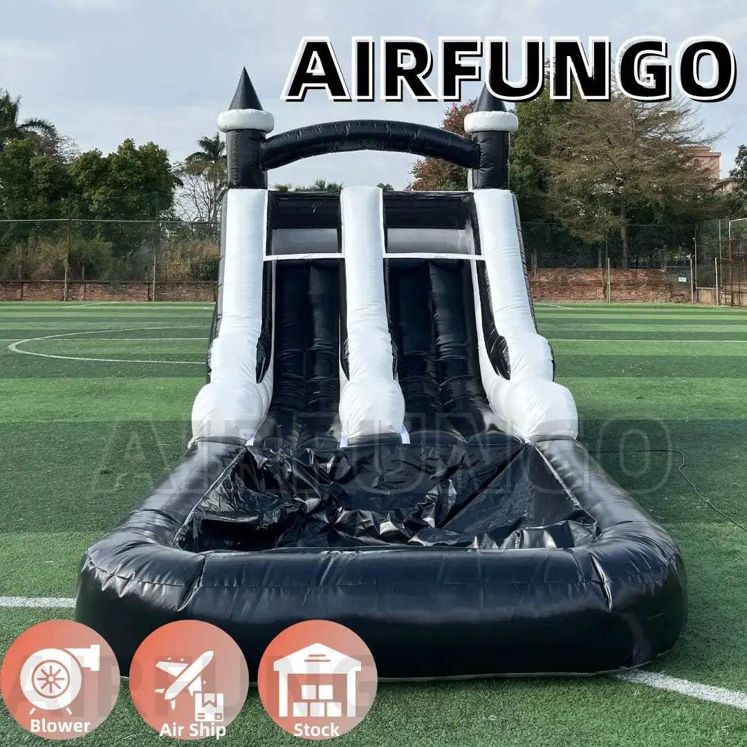 Commercial Grade Inflatable Water Slide With Blower And Splash Pool - ToylandEU