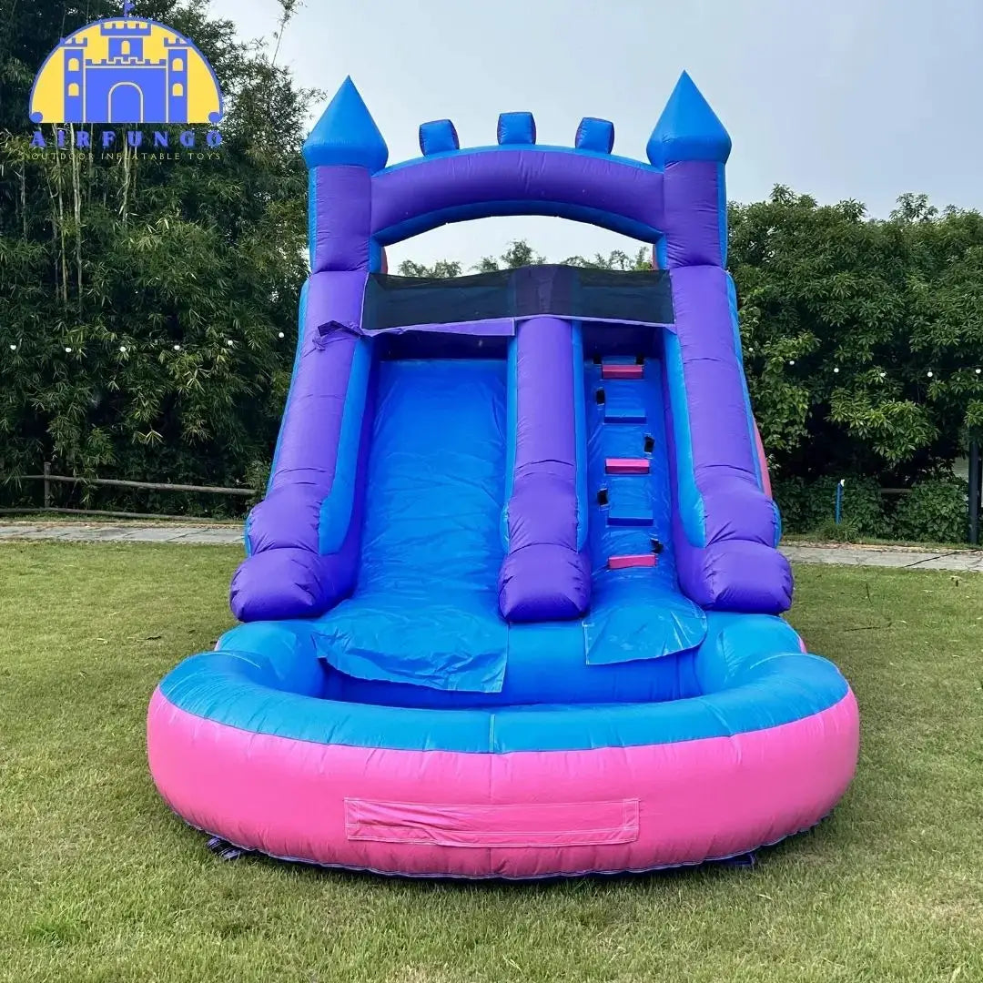 Commercial Grade Inflatable Water Slide With Splash Pool Includes Blower - ToylandEU