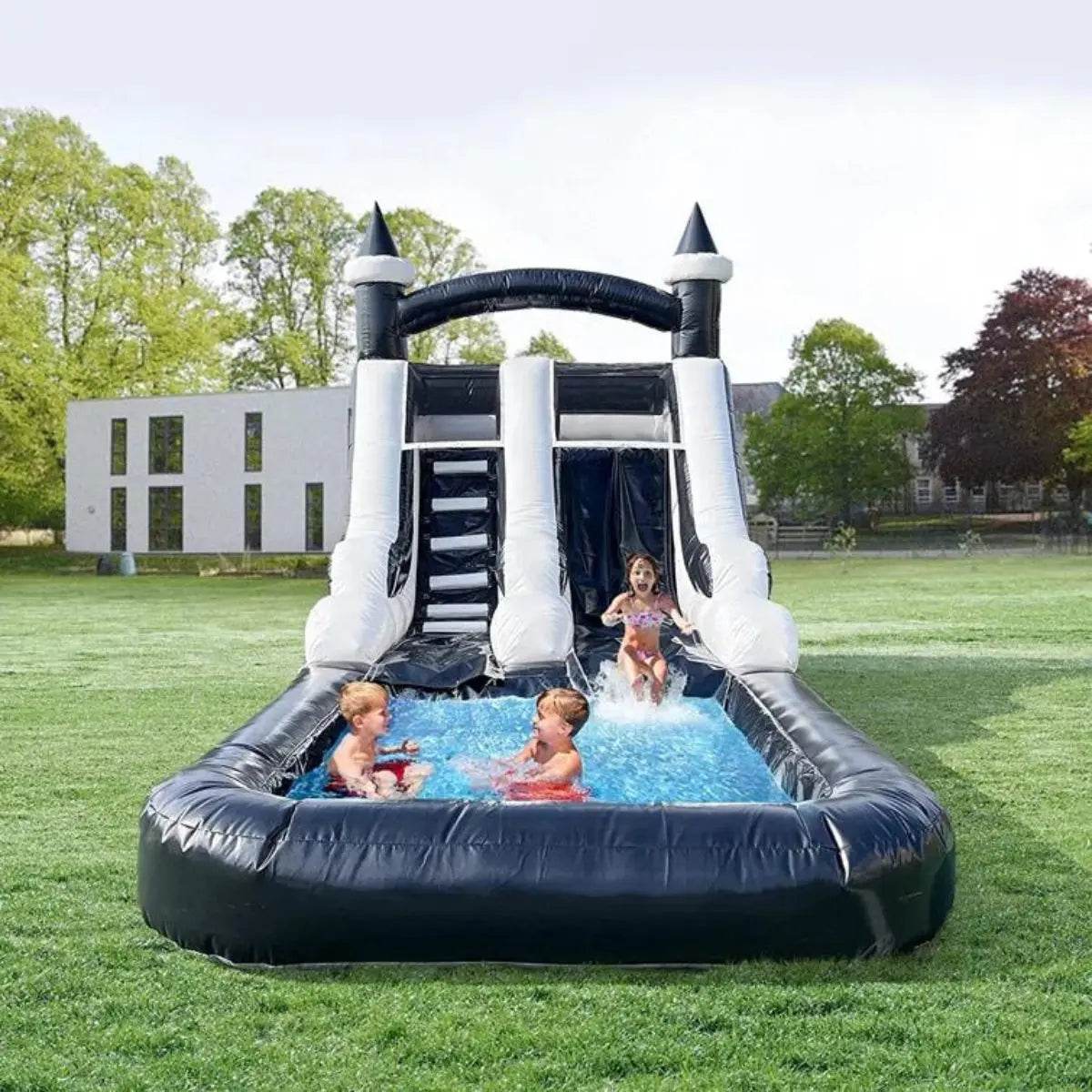 Commercial Grade Inflatable Water Slide with Splash Pool - ToylandEU