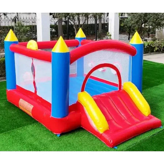  PVC Bounce House Commercial Grade With Wide Slide -  ToylandEU™
