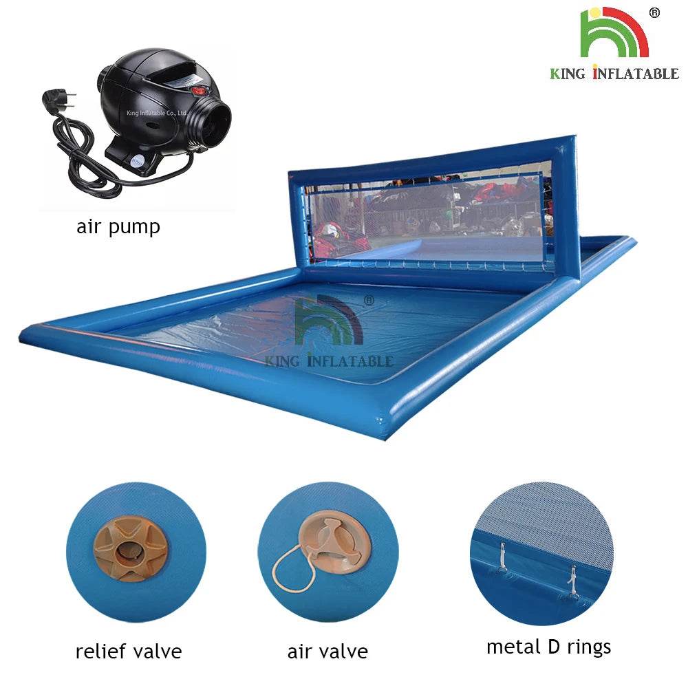 Commercial Grade PVC Inflatable Volleyball Court Pool - ToylandEU