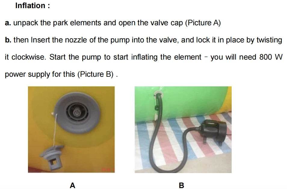 Commercial Grade PVC Inflatable Volleyball Court Pool - ToylandEU