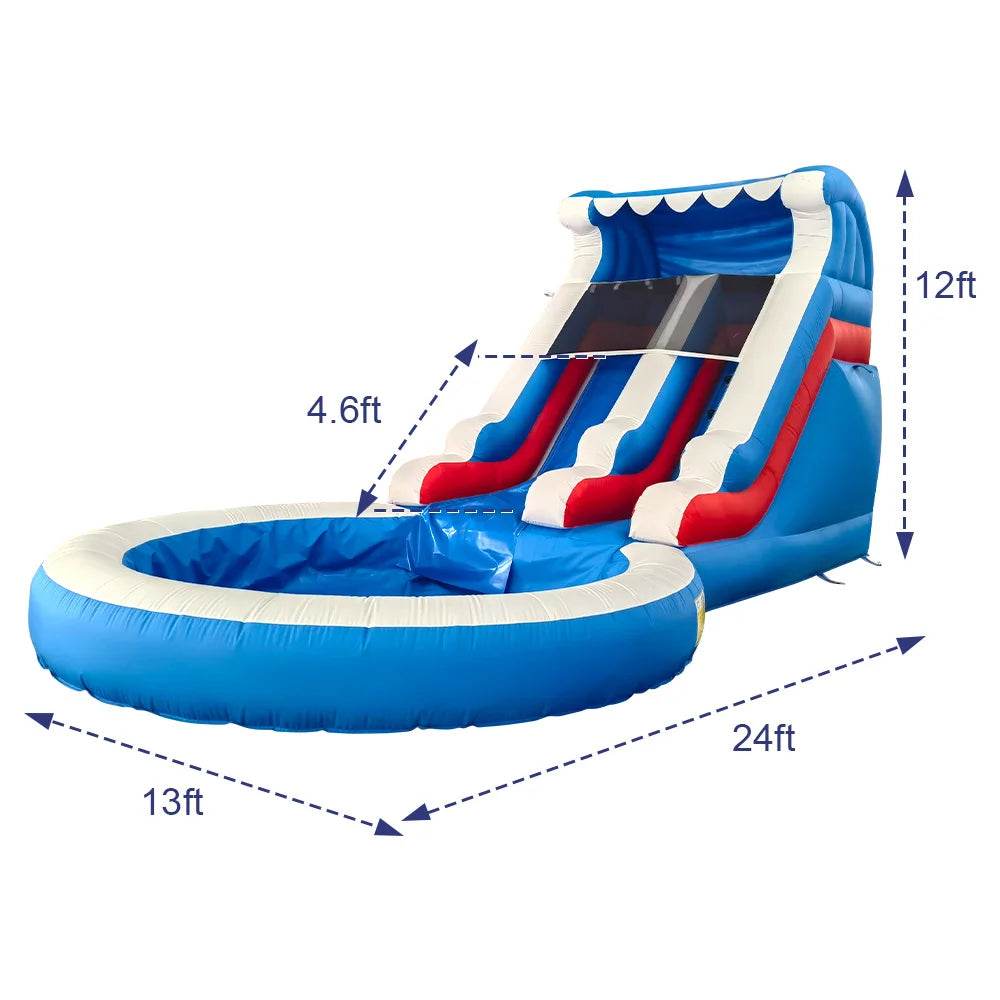 Commercial Inflatable Bounce House for Kids 24ft Bouncy Castle - ToylandEU