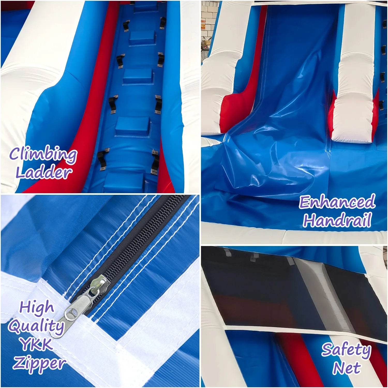 Commercial Inflatable Bounce House for Kids 24ft Bouncy Castle - ToylandEU