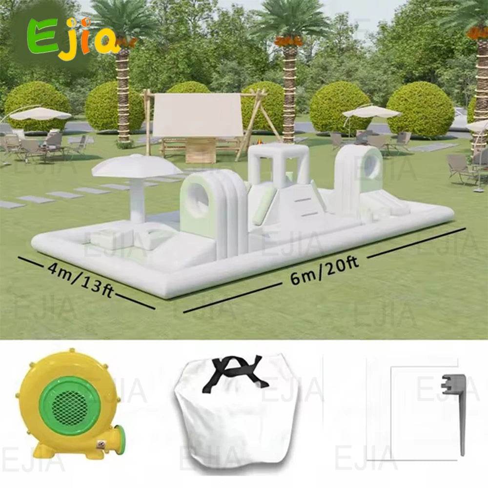 Commercial Inflatable Obstacle Course Bounce House For Party - ToylandEU