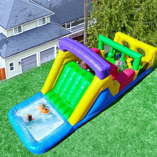  Commercial Inflatable Obstacle Course With Blower -  ToylandEU™