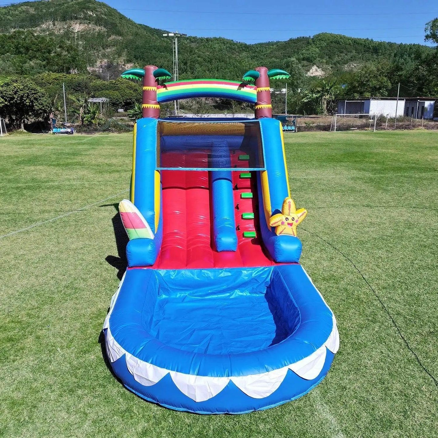  Commercial Inflatable Starfish Water Slide PVC Material 21ft -  ToylandEU™
