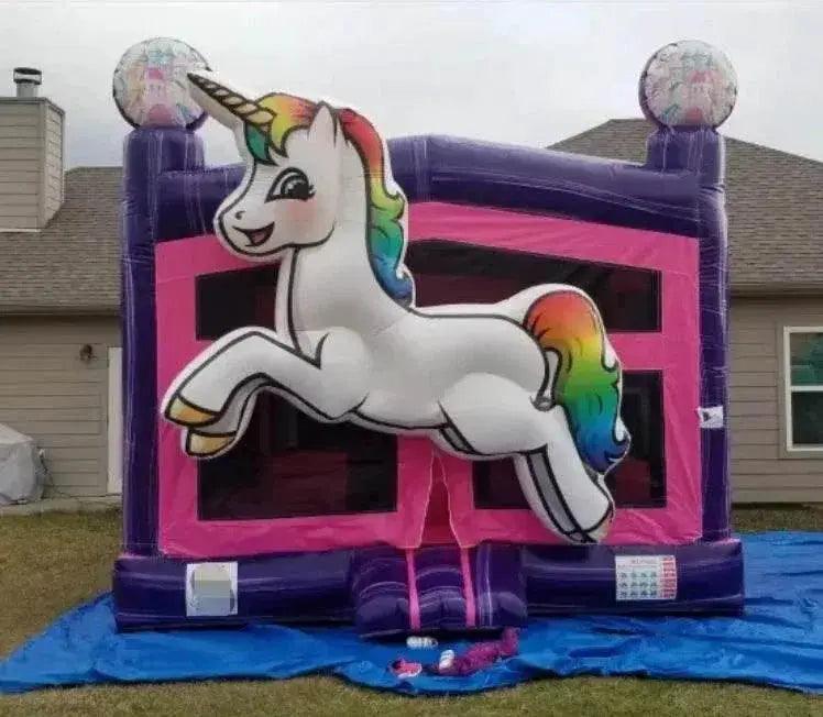  Commercial Inflatable Unicorn Bounce House For Party Business -  ToylandEU™