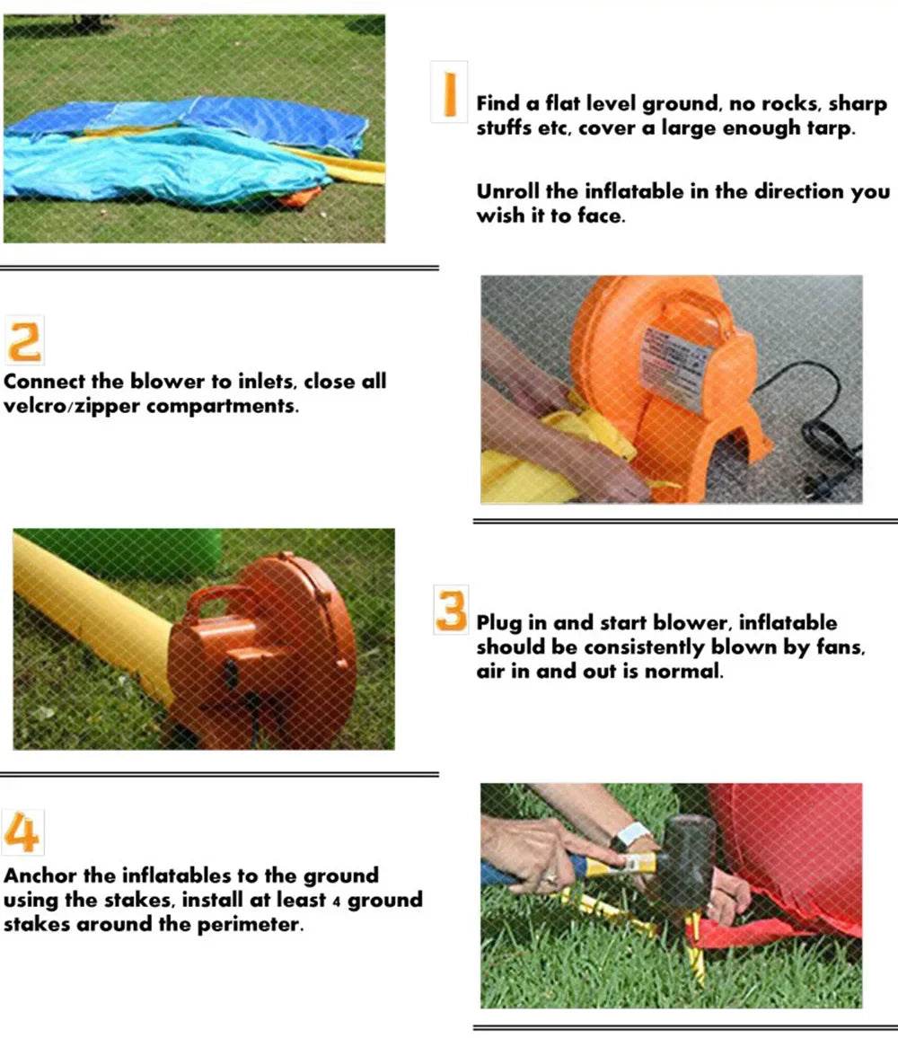 Commercial Inflatable Water Slide Popular Kids Bounce House Party Rentals - ToylandEU