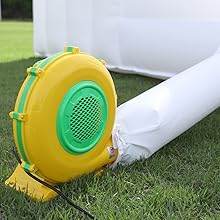 Commercial Inflatable White Bounce House for Kids 15ft - ToylandEU