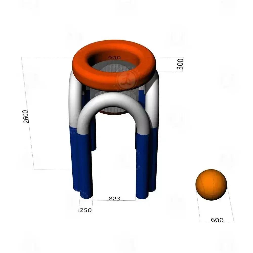  Commercial Monster Basketball Goal Inflatable Hoop Game Fun -  ToylandEU™