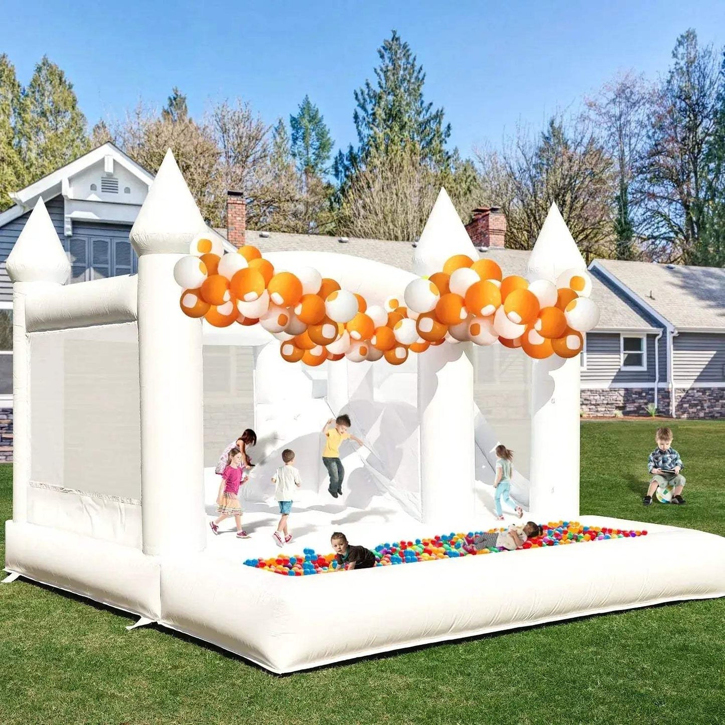 Commercial PVC Inflatable Bounce House Castle For Adults - ToylandEU