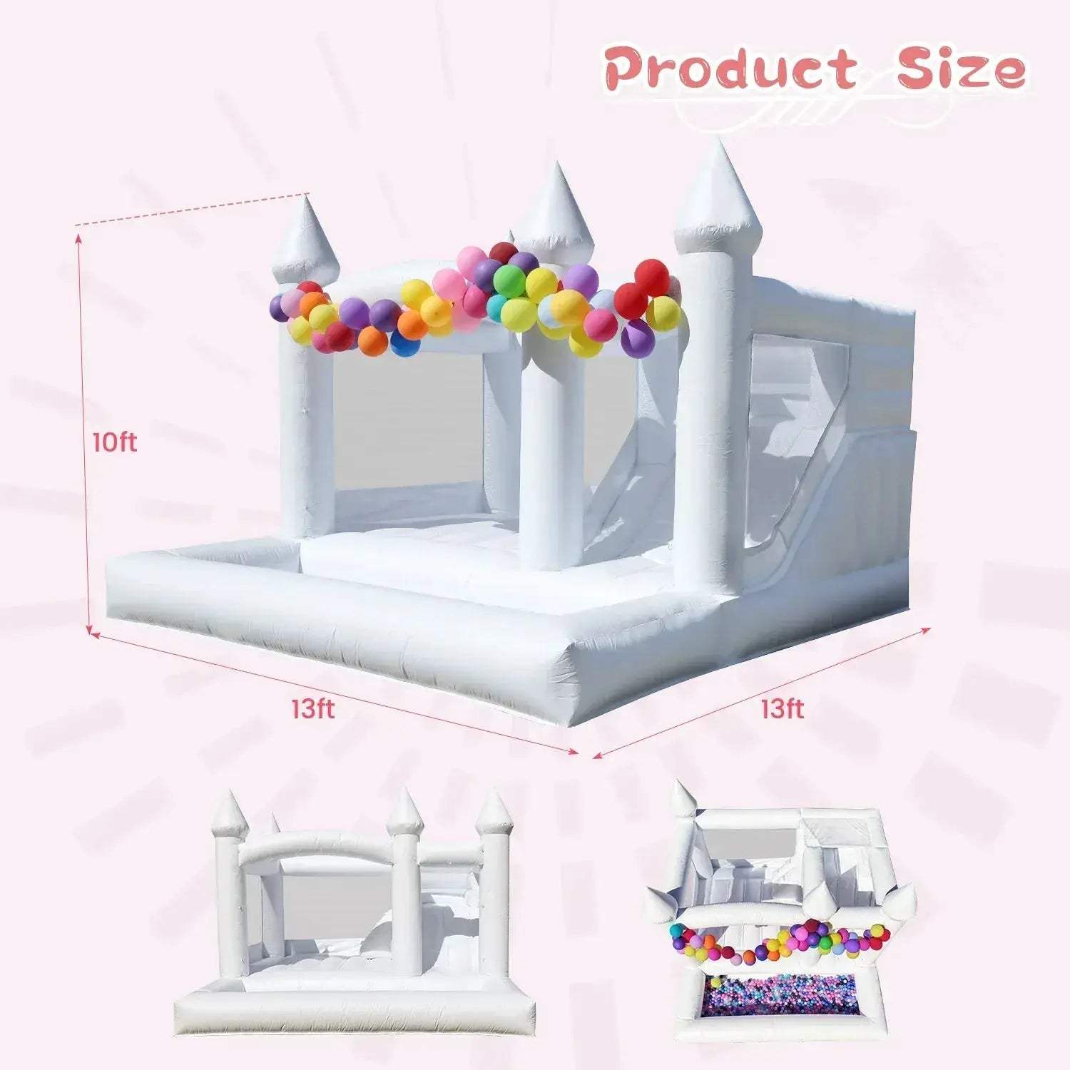 Commercial PVC Inflatable Bounce House Castle For Adults - ToylandEU